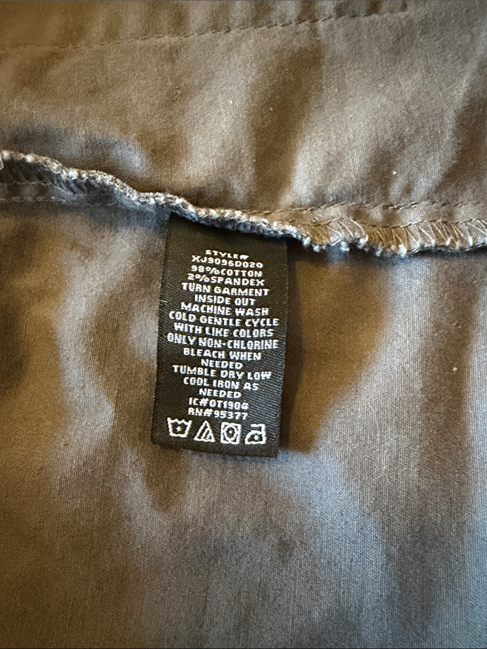Sanctuary Slate Gray Military Field Jacket with Drawstring Hem - Picture 6 of 7